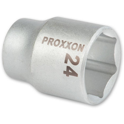 Proxxon 1/2" Square Drive Socket - 24mm