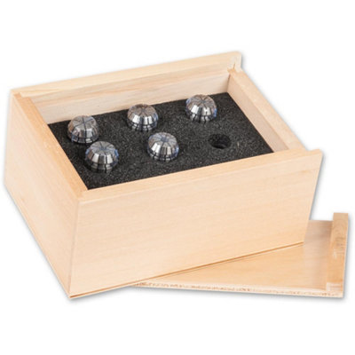 PROXXON 5 Piece ER16 Collet Set for FF250/PF250
