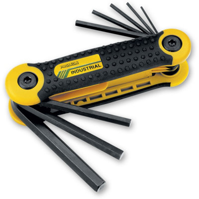 PROXXON 8 Piece Folding Metric Hex Key Set - 1.5 to 8mm