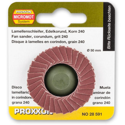 Proxxon Corundum Fan Sander for LHW & LHW/A Angle Grinders