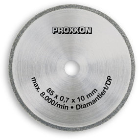 PROXXON Diamond Coated Saw Blade - 85mm x 0.7mm x 10mm