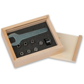 PROXXON ER 11 Collet Set -Supplied in a wooden box