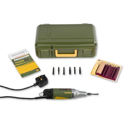 Proxxon MSG Carver, Flexcut Slipstrop & Flexcut Gouges Package