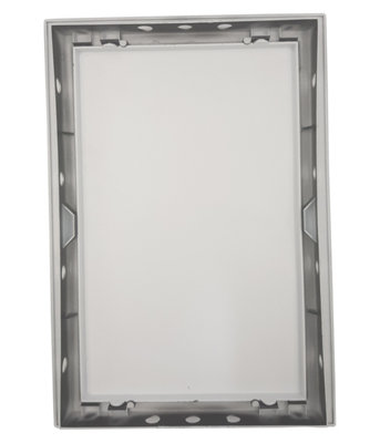 Przybysz 200x300mm Black Front Access Inspection Panel Plastic Concealed Wall Hatch Check Doors