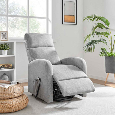 PS Global Manila Lift & Tilt Recliner Chair (Dual Motor) Grey DIY