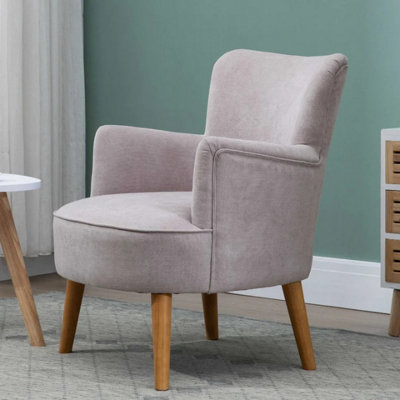 PS Global Pearl Grey Kara Accent Chair