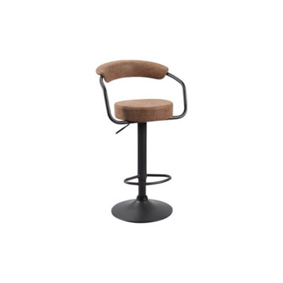 PS Global Set of 2 Brooklyn Barstools (Brown)