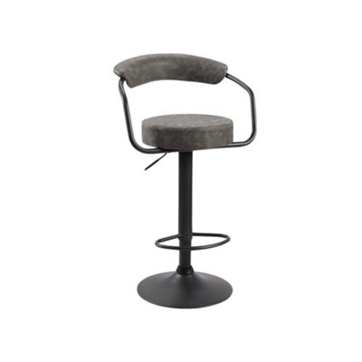 PS Global Set of 2 Brooklyn Barstools (Grey)