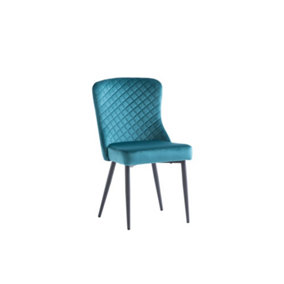 PS Global Set of 2 Petra Dining Chairs (Peacock)