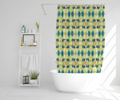 Psychedelic Geometric Pattern (Shower Curtain) / Default Title Price Comparisons | Compare The Build