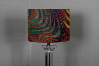 Psychedelic Print (Ceiling & Lamp Shade) / 45cm x 26cm / Ceiling Shade