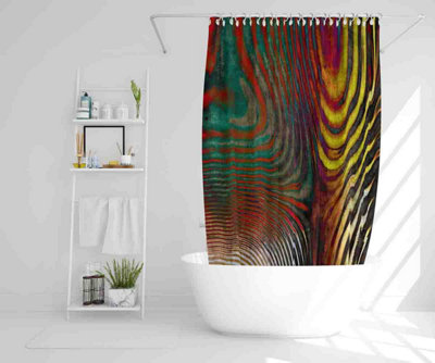Psychedelic Print (Shower Curtain) / Default Title Price Comparisons | Compare The Build