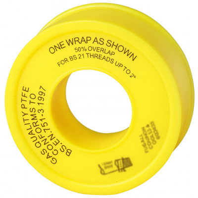 PTFE Gas Tape - BS Approved - Threaded Joints Sealing