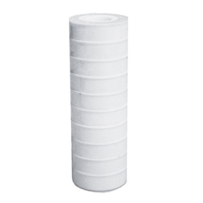 PTFE Pipe Thread Seal Tape (Pack Of 10) White (One Size)