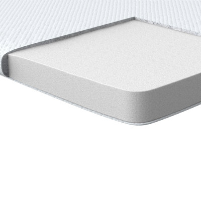 PU Foam Mattress Topper CALM 120 x 200 cm (EU Small Double)