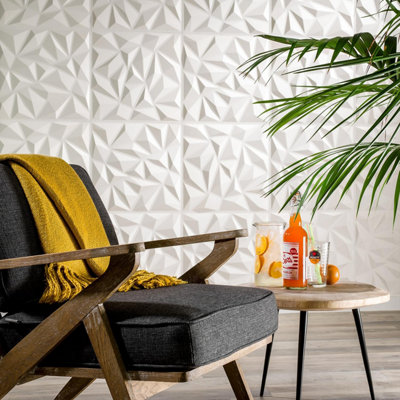 Puck Design 12 Boards 50x50cm 3D Wall Panel - 5