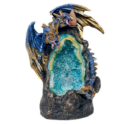 Dragon de glace Dark Legends avec pendule Produits saisonnières et décorations L