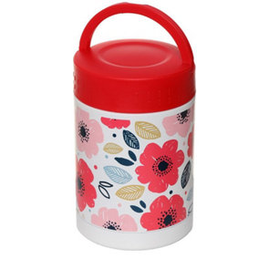 Puckator Poppy Stainless Insulated Lunch Pot