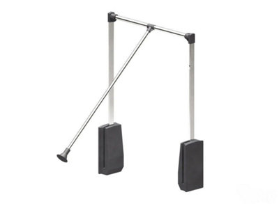 Pull down wardrobe rail lift - chrome - 600 Price Comparisons | Compare The Build
