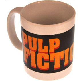 Pulp Fiction Mia Permission Mug Beige/Black (One Size)