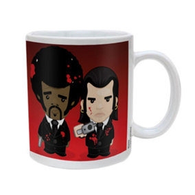 Pulp Fiction Vincent & Jules Mug White/Red/Black (One Size)