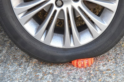 Pulsar AAA Single, Battery Powered Hazard Warning Light, in Blue