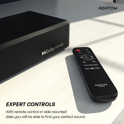 Pulsar Dolby Atmos Soundbar 2.1.2 with Wireless Subwoofer, 240W, HDMI, Bluetooth