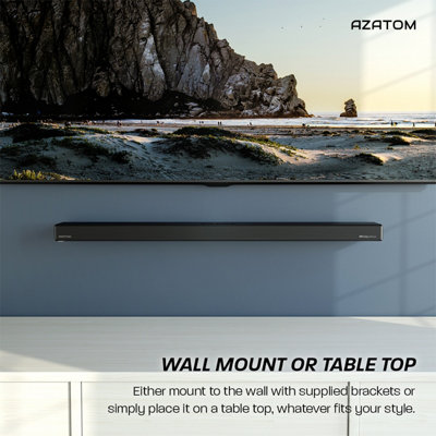 Pulsar Dolby Atmos Soundbar 2.1.2 with Wireless Subwoofer, 240W, HDMI, Bluetooth