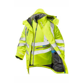 PULSAR High Visibility 7-in-1 Interactive Storm Coat & Body Warmer (P421/P422)