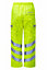 PULSAR High Visibility Hi-Vis OverTrousers - Yellow - 4XL - To fit 29 Inside leg