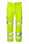 PULSAR High Visibility Ladies Combat Trousers - Yellow - Reg Leg Size 8