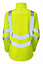 PULSAR High Visibility Ladies Hi-Vis Soft Shell Jacket - Yellow - Size 10