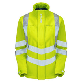 PULSAR High Visibility Ladies Hi-Vis Soft Shell Jacket - Yellow - Size 8