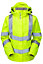 PULSAR High Visibility Ladies Unlined Storm Coat - Yellow - Size 18