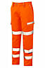 PULSAR High Visibility Rail Spec Combat Trousers - Orange - 28 Regular Leg