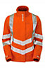 PULSAR High Visibility Rail Spec Ladies Hi-Vis Soft Shell Jacket - Orange - Size 12