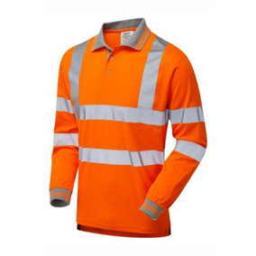 PULSAR High Visibility Rail Spec Long Sleeve Polo Shirt