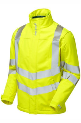 PULSAR High Visibility Yellow Soft Shell Jacket | DIY at B&Q