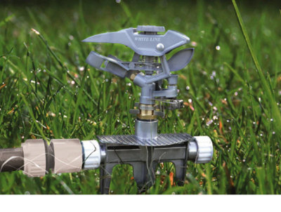 Pulsating Lawn Sprinkler - Triton White Line - designed to cater to ...