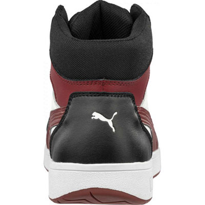 Puma Safety FrontCourt Blk/Wht/Red Mid 10 (EU 44)