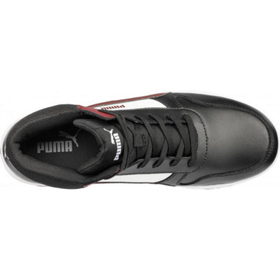 Puma Safety FrontCourt Blk/Wht/Red Mid 10 (EU 44)