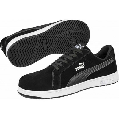 Puma Safety ICONIC Suede Black Safety Trainer Size 13