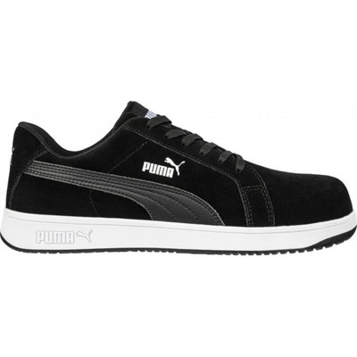 Puma Safety ICONIC Suede Black Safety Trainer Size 9