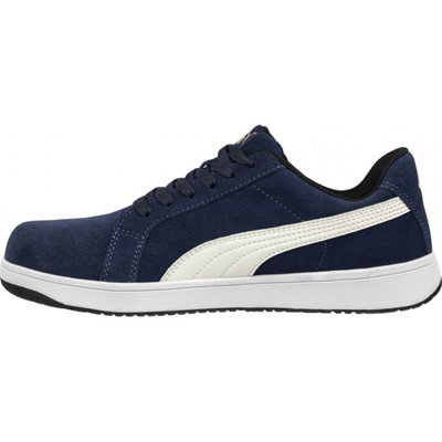 Puma Safety ICONIC Suede Navy Safety Trainer Size 12
