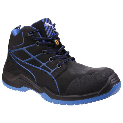 Puma Safety Krypton Lace-up Safety Boot Blue | DIY at B&Q
