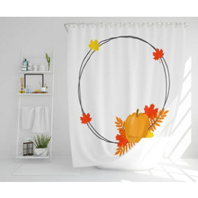 Pumpkin (Shower Curtain) / Default Title