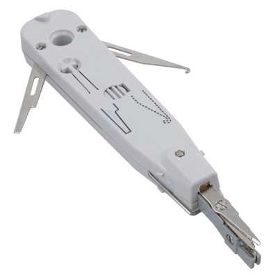 Punch Down Insertion Cutter Stripper Tool for Telephone Network Cables Ethernet