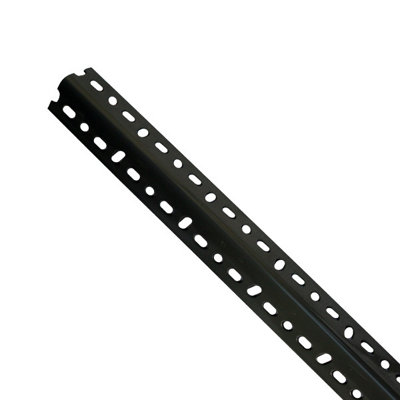 Punched Angle Grey 10' Length (3048mm)