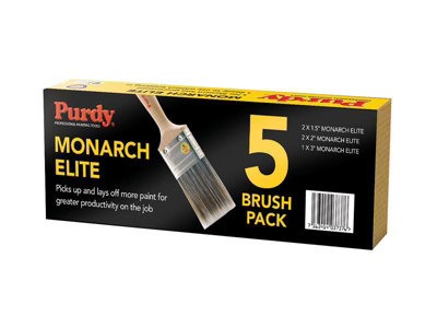 Purdy ME5 Monarch Elite Paint Brush Set 5 Piece PURME5