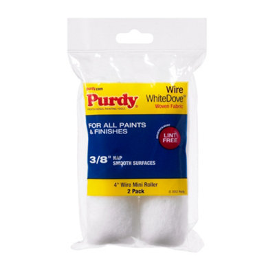 Purdy - White Dove 4" x 3/8" Sleeve 2Pk